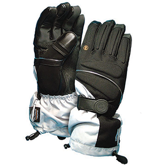 Manzella's Awesome glove features a unique wrist sleeve to seal out cold air and moisture.