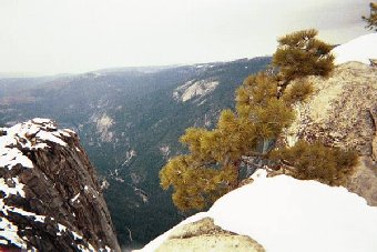 On the edge at Dewey Point