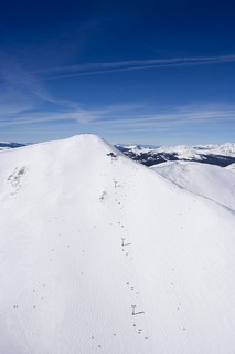 At 12,840 feet, Breckenridge's Imperial Express chairlift is the highest ski lift in North America. (photo: Leisa Gibson/Vail Resorts)