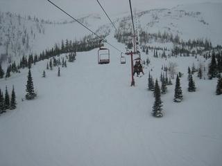 Castle Mountain's Red Chair. (photo: FTO/Tony Crocker)