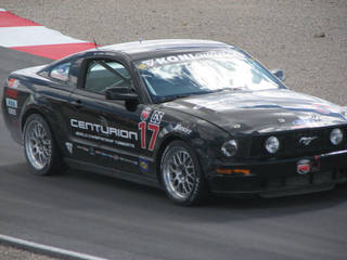 Phil and Steve Mahre's 2007 Ford Mustang GT on the track at Miller Motorsports Park. (photo: FTO/Marc Guido)