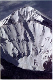 Lone Peak, and Moonlight Basin's Headwaters area(photo: Moonlight Basin Ski Resort)