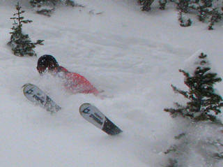 Skier Mike Stoner finds his own Zen moment in Wasatch powder.