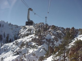 Squaw's Cable Car aerial tramway (photo Marc Guido)