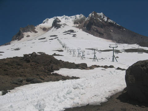 Timberline's Palmer Chairlift. (photo: FTO/Marc Guido)