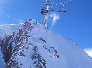 Valle Nevado's Andes Expess is Chile's only high-speed quad chairlift. (photo: Valle Nevado)