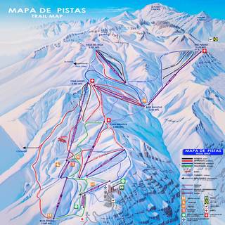 Click image to open a full-size La Parva trail map. (image: La Parva)