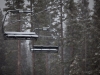 Snow decorates the Elk Camp chair at Snowmass on Saturday. (photo: Jeremy Swanson)