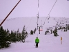 Riding the Summit Platter lift at Lake Louise. (photo: FTO/Kevin Gawenus)