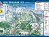 Trail map of the South Face/Front Side of Lake Louise. (image:Lake Louise)