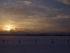 The sun sets along Alberta's Old Cowboy Highway (photo: FTO/Kevin Gawenus)