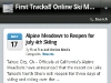 The homepage shows all current stories in a format that's easy to browse.