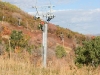 A helicopter carries ski lift components into place as Park City Mountain Resort upgrades its 3 Kings chairlift. (photo: PCMR)