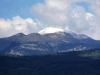 Fresh snow is visible Thursday morning on Wheeler Peak, New Mexico's highest summit, located between Taos and Angel Fire. (photo: Angel Fire Resort)