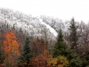 Sugarbush in Vermont reported up to four inches of snow on Monday morning (photo: Sandy Macys)