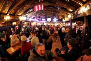 Après-ski at the Bierstube has been a Whitefish Mountain tradition since the 1950s. (photo: Whitefish Mountain Resort) Après-ski at the Bierstube has been a Whitefish Mountain tradition since the 1950s. (photo: Whitefish Mountain Resort)