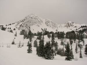 Snowbasin's Middle Bowl chairlift will spin again for skiers and riders beginning this Saturday. (photo: FTO/Marc Guido)