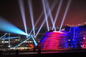 Stadium events like the Air&Style in Beijing are common on the TTR World Snowboard Tour. (photo: TTR)