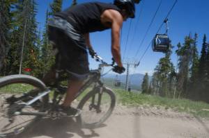 Mountain biking at Snowmass, Colo. (file photo: Dan Bayer)