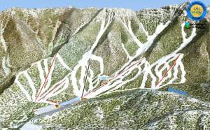 Phase 1 of Las Vegas Ski & Snowboard Resort's Master Development Plan (image: Ecosign)