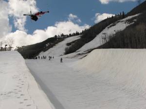 Park City Mountain Resort's Eagle Superpipe (FTO file photo: Marc Guido)