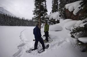 A hot chocolate break at Vista Lake. (photo: FTO/Kevin Gawenus)