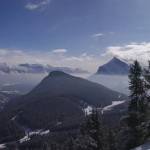 Looking back toward the Mount Norquay base lodge and the town of Banff. (photo: FTO/Kevin Gawenus)