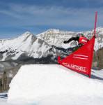 Scenes like this World Cup Snowboardcross in Telluride are now a thing of the past, following the Colorado ski resort's decision to abandon the annual December stop on the circuit. (file photo: FIS/Oliver Kraus)