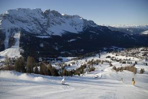 The Italian ski resort of Carezza will this week for the first time host the LG Snowboard FIS World Cup with two parallel races. (photo: Konsortium Skiarena Karersee Welschnofen) The Italian ski resort of Carezza will this week for the first time host the LG Snowboard FIS World Cup with two parallel races. (photo: Konsortium Skiarena Karersee Welschnofen)