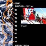 The Verte des Houches course in Chamonix. (image: Chamonix World Cup)