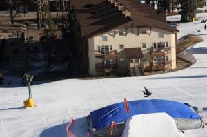 Kirkwood's new Steezbag 50 air bag (photo: Kirkwood Mountain Resort) Kirkwood's new Steezbag 50 air bag (photo: Kirkwood Mountain Resort)