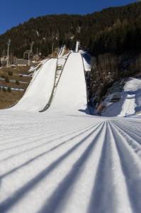 The ski jumps in Predazzo, Italy. (photo: Italy Ski Jumping Team) The ski jumps in Predazzo, Italy. (photo: Italy Ski Jumping Team)
