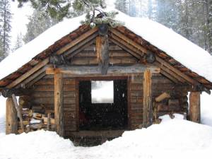 The AC/DC Shelter in the Edison Butte Nordic area on Mt. Bachelor. The AC/DC Shelter in the Edison Butte Nordic area on Mt. Bachelor.