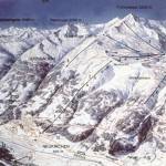A trail map of the ski terrain surrounding Neukirchen, Austria. A trail map of the ski terrain surrounding Neukirchen, Austria.