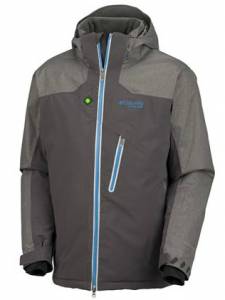 Columbia's new electrically heated Circuit Breaker jacket. (photo: Columbia Sportswear)