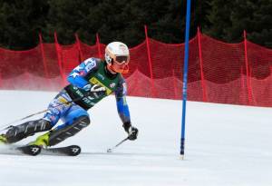 Jimmy Cochran, of Keene, N.H., competes in his final race on Thursday before his retirement from the U.S. Ski Team. (photo: USSA/Tom Kelly)