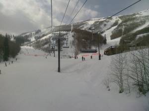 Depending on the outcome of litigation filed last week in Summit County, Utah, the owner of nearby Canyons Resort may be able to evict Park City Mountain Resort from this Crescent Ridge terrain. (FTO file photo: Marc Guido)