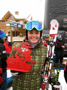 Canada's Marielle Thompson, of Whistler, B.C., after winning the 2011 Sport Chek Ski Cross Canadian Championships held last year at Lake Louise, Alberta. (photo: mariellethompson.com) Canada's Marielle Thompson, of Whistler, B.C., after winning the 2011 Sport Chek Ski Cross Canadian Championships held last year at Lake Louise, Alberta. (photo: mariellethompson.com)