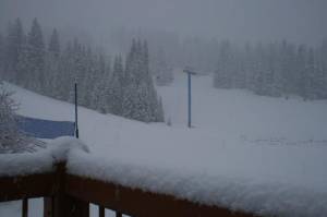 This week's 3-6 inches of new snow will dress up Brundage Mountain's slopes for the final day of the ski season at the Idaho resort this Saturday. (photo: Brundage Mountain) This week's 3-6 inches of new snow will dress up Brundage Mountain's slopes for the final day of the ski season at the Idaho resort this Saturday. (photo: Brundage Mountain)
