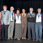 At the U.S. Ski and Snowboard Hall of Fame induction ceremony in Seattle on Saturday. (photo courtesy: USSA)