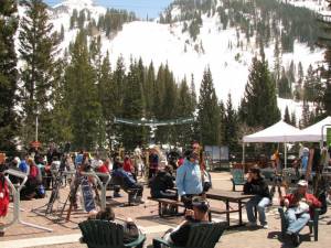 Spring sunshine on the Plaza Deck at Snowbird (file photo: FTO/Marc Guido) Spring sunshine on the Plaza Deck at Snowbird (file photo: FTO/Marc Guido)