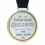 The 2011-12 edition of the USSA Gold Pass, designed and produced by Tiffany & Co. (photo: USSA) The 2011-12 edition of the USSA Gold Pass, designed and produced by Tiffany & Co. (photo: USSA)