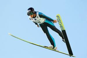 Park City's Jessica Jerome competes over the weekend at the U.S. National Championships held at Utah Olympic Park. (photo: WSJ-USA)