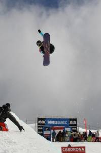 Vermont's Kelly Clark wins gold at the FIS Snowboard Halfpipe World Cup season opener on Sunday at Cardrona Alpine Resort in New Zealand. (photo: Winter Games NZ) Vermont's Kelly Clark wins gold at the FIS Snowboard Halfpipe World Cup season opener on Sunday at Cardrona Alpine Resort in New Zealand. (photo: Winter Games NZ)