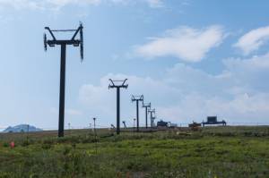 Towers are already in place for Squaw's new Big Blue Express six-pack chairlift (photo: Matt Palmer) Towers are already in place for Squaw's new Big Blue Express six-pack chairlift (photo: Matt Palmer)