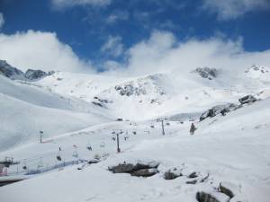 The Remarkables, with Lake Alta and the Terminator Chutes in the background. (photo: NZSki) The Remarkables, with Lake Alta and the Terminator Chutes in the background. (photo: NZSki)