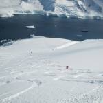 Skiing at Chiriguano Bay, Brabant Island, Antarctica (photo: FTO/Tony Crocker)