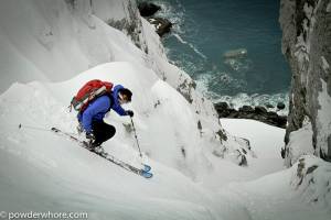 (skier: Chris Davenport; photo: Noah Howell/powderwhore.com)