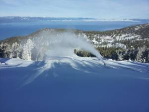 Heavenly's snowmakers have been hard at work (photo: Heavenly Resort) Heavenly's snowmakers have been hard at work (photo: Heavenly Resort)