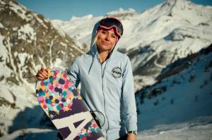 World Snowboard Day Ambassador Anne-Flore Marxer of Switzerland World Snowboard Day Ambassador Anne-Flore Marxer of Switzerland
